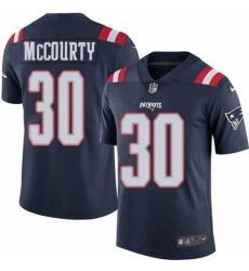 Youth Nike New England Patriots #30 Jason McCourty Limited Navy Blue Rush Vapor Untouchable NFL Jersey