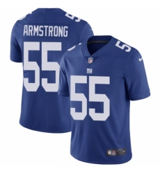 Youth Nike New York Giants #55 Ray-Ray Armstrong Royal Blue Team Color Vapor Untouchable Elite Player NFL Jersey