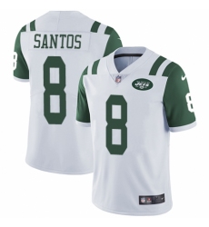 Youth Nike New York Jets #8 Cairo Santos White Vapor Untouchable Elite Player NFL Jersey