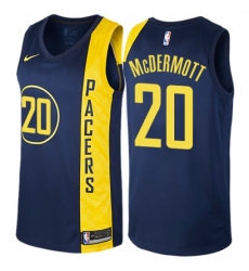 Women's Nike Indiana Pacers #20 Doug McDermott Swingman Navy Blue NBA Jersey - City Edition