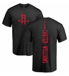 NBA Nike Houston Rockets #1 Michael Carter-Williams Black One Color Backer T-Shirt