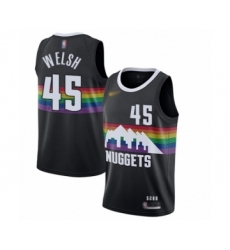 Women's Denver Nuggets #45 Thomas Welsh Swingman Black Basketball Jersey - 2019 20 City Edition