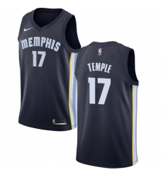 Youth Nike Memphis Grizzlies #17 Garrett Temple Swingman Navy Blue Road NBA Jersey - Icon Edition
