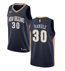 Youth Nike New Orleans Pelicans #30 Julius Randle Swingman Navy Blue NBA Jersey - Icon Edition
