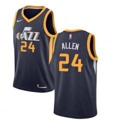 Youth Nike Utah Jazz #24 Grayson Allen Swingman Navy Blue NBA Jersey - Icon Edition