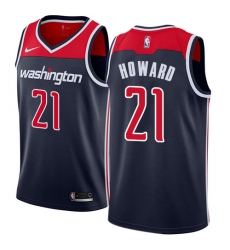 Women's Nike Washington Wizards #21 Dwight Howard Swingman Navy Blue NBA Jersey Statement Edition