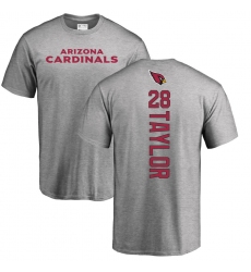 NFL Nike Arizona Cardinals #28 Jamar Taylor Ash Backer T-Shirt