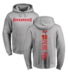 NFL Nike Tampa Bay Buccaneers #90 Jason Pierre-Paul Ash Backer Pullover Hoodie
