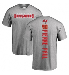 NFL Nike Tampa Bay Buccaneers #90 Jason Pierre-Paul Ash Backer T-Shirt