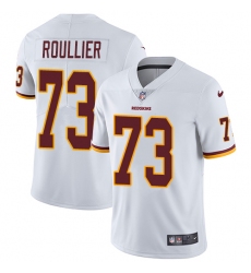 Youth Nike Washington Redskins #73 Chase Roullier White Vapor Untouchable Limited Player NFL Jersey
