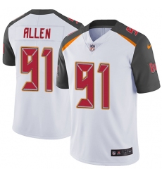 Youth Nike Tampa Bay Buccaneers #91 Beau Allen White Vapor Untouchable Elite Player NFL Jersey
