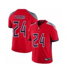 Men's Tennessee Titans #24 Kenny Vaccaro Limited Red Inverted Legend Football Jersey