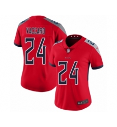 Women's Tennessee Titans #24 Kenny Vaccaro Limited Red Inverted Legend Football Jersey