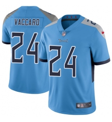 Youth Nike Tennessee Titans #24 Kenny Vaccaro Light Blue Alternate Vapor Untouchable Elite Player NFL Jersey