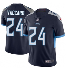 Youth Nike Tennessee Titans #24 Kenny Vaccaro Navy Blue Team Color Vapor Untouchable Elite Player NFL Jersey
