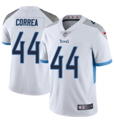 Men Nike Tennessee Titans #44 Kamalei Correa White Vapor Untouchable Limited Player NFL Jersey