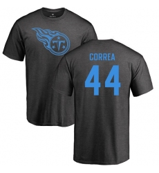 NFL Nike Tennessee Titans #44 Kamalei Correa Ash One Color T-Shirt