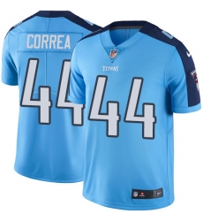 Youth Nike Tennessee Titans #44 Kamalei Correa Limited Light Blue Rush Vapor Untouchable NFL Jersey