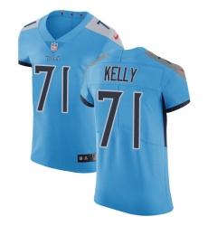 Men Nike Tennessee Titans #71 Dennis Kelly Light Blue Alternate Vapor Untouchable Elite Player NFL Jersey