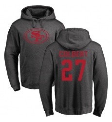 NFL Nike San Francisco 49ers #27 Adrian Colbert Ash One Color Pullover Hoodie