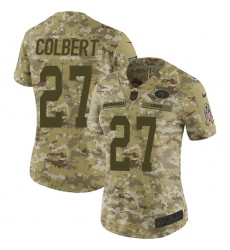 Women's Nike San Francisco 49ers #27 Adrian Colbert Limited Camo 2018 Salute to Service NFL Jersey