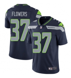 Youth Nike Seattle Seahawks #37 Tre Flowers Navy Blue Team Color Vapor Untouchable Limited Player NFL Jersey