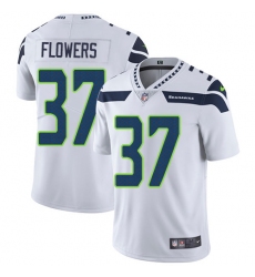Youth Nike Seattle Seahawks #37 Tre Flowers White Vapor Untouchable Limited Player NFL Jersey