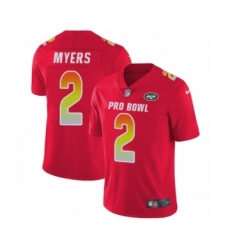 Youth Nike New York Jets #2 Jason Myers Limited Red AFC 2019 Pro Bowl NFL Jersey