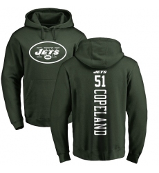 NFL Nike New York Jets #51 Brandon Copeland Green Backer Pullover Hoodie