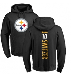 Nike Pittsburgh Steelers #10 Ryan Switzer Black Backer Pullover Hoodie