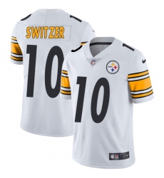 Youth Nike Pittsburgh Steelers #10 Ryan Switzer White Vapor Untouchable Limited Player NFL Jersey