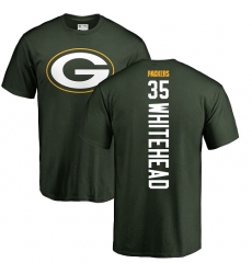 NFL Nike Green Bay Packers #35 Jermaine Whitehead Green Backer T-Shirt