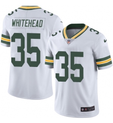 Youth Nike Green Bay Packers #35 Jermaine Whitehead White Vapor Untouchable Limited Player NFL Jersey