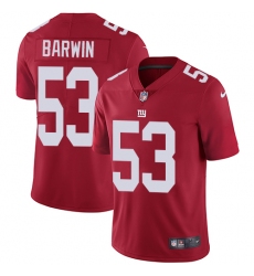 Men's Nike New York Giants #53 Connor Barwin Red Alternate Vapor Untouchable Limited Player NFL Jersey