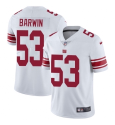 Youth Nike New York Giants #53 Connor Barwin White Vapor Untouchable Limited Player NFL Jersey