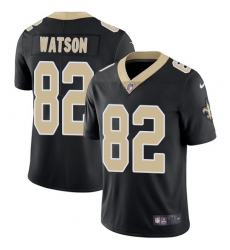 Men's Nike New Orleans Saints #82 Benjamin Watson Black Team Color Vapor Untouchable Limited Player NFL Jersey