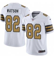 Youth Nike New Orleans Saints #82 Benjamin Watson Limited White Rush Vapor Untouchable NFL Jersey