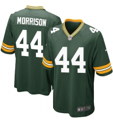 Men's Nike Green Bay Packers #44 Antonio Morrison Game Green Team Color NFL Jersey