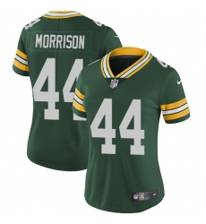 Women's Nike Green Bay Packers #44 Antonio Morrison Green Team Color Vapor Untouchable Limited Player NFL Jersey