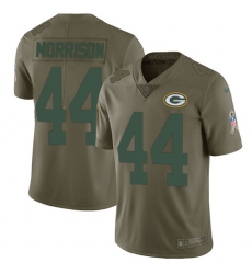 Youth Nike Green Bay Packers #44 Antonio Morrison Limited Olive 2017 Salute to Service NFL Jersey