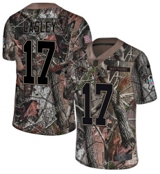 Youth Nike Baltimore Ravens #17 Jordan Lasley Limited Camo Salute to Service NFL Jersey