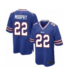 Men's Buffalo Bills #22 Marcus Murphy Game Royal Blue Team Color Football Jersey