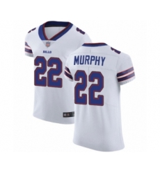 Men's Buffalo Bills #22 Marcus Murphy White Vapor Untouchable Elite Player Football Jersey