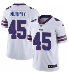 Men's Nike Buffalo Bills #45 Marcus Murphy White Vapor Untouchable Limited Player NFL Jersey