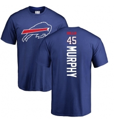 NFL Nike Buffalo Bills #45 Marcus Murphy Royal Blue Backer T-Shirt