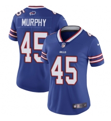 Women's Nike Buffalo Bills #45 Marcus Murphy Royal Blue Team Color Vapor Untouchable Limited Player NFL Jersey