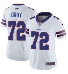 Women's Nike Buffalo Bills #72 Ryan Groy White Vapor Untouchable Limited Player NFL Jersey