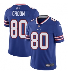 Youth Nike Buffalo Bills #80 Jason Croom Royal Blue Team Color Vapor Untouchable Limited Player NFL Jersey