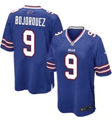 Men's Nike Buffalo Bills #9 Corey Bojorquez Game Royal Blue Team Color NFL Jersey