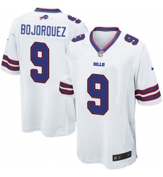 Men's Nike Buffalo Bills #9 Corey Bojorquez Game White NFL Jersey